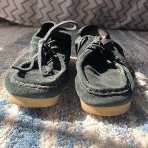 Black Clark Wallabees